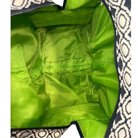 Thirty One Away We Go Roller Bag In Navy Perfect Pendant Carry On Initial K - Picture 8 of 11